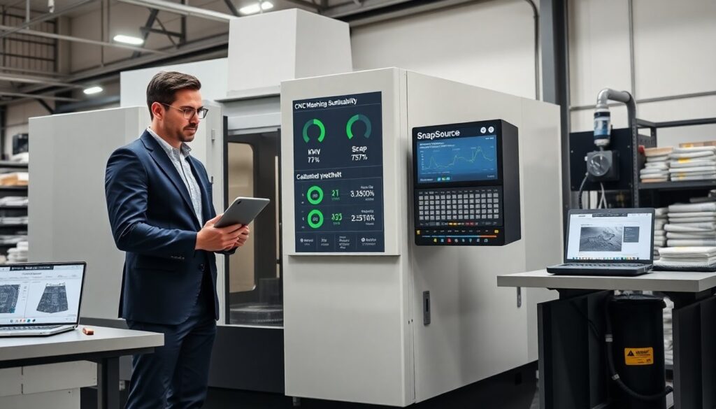 cnc machining sustainability snapsource