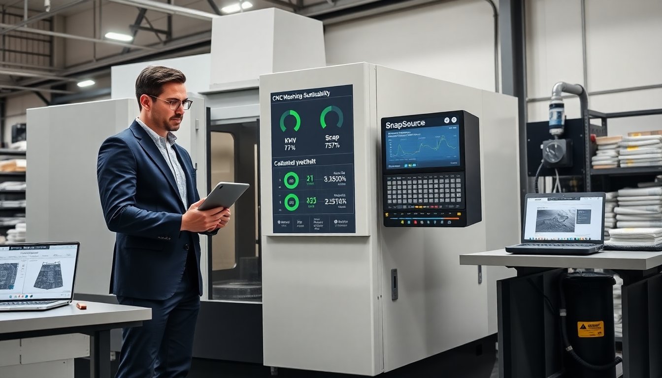 cnc machining sustainability snapsource