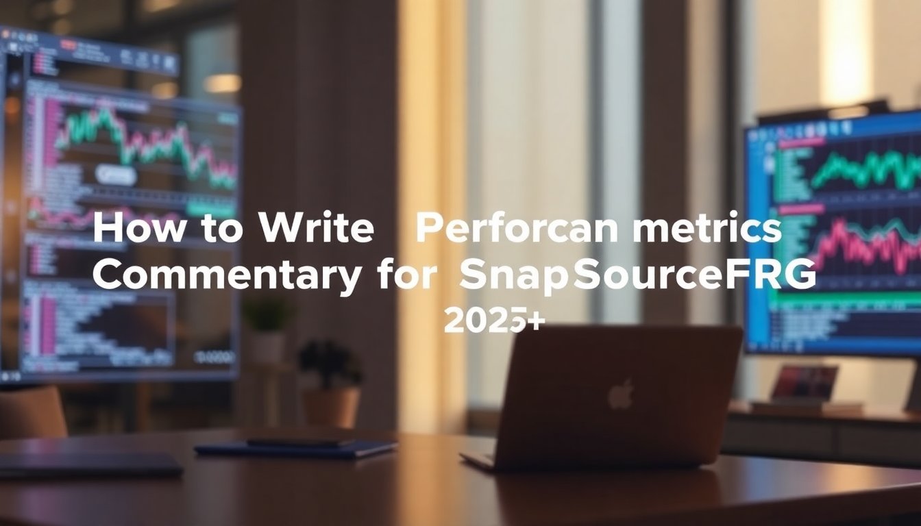 performance metrics commentary snapseurcefrg